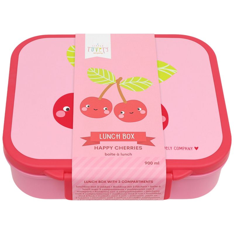 Lunch box Cerises (1,2 L) A Little Lovely Company Packaging 7