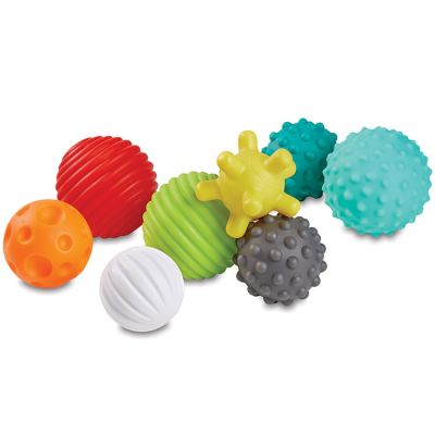 Set 10 balles Souples Sensorielles - INFANTINO - multicolore, Jouet