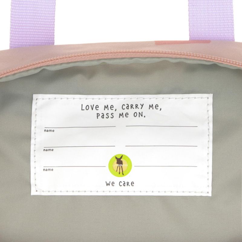 Mini sac à dos carré Pattern Party rose Lässig Produit 9