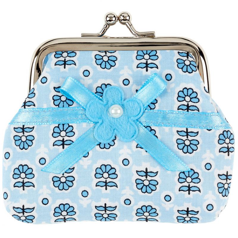 Porte monnaie fleur Kirsten bleu Souza For Kids