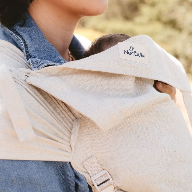 Porte bébé Mei Tai P'tit Evo Lin Naturel NéoBulle Ambiance 5