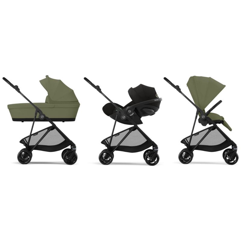 Poussette compacte Melio Carbon Moss Green Cybex Produit 4