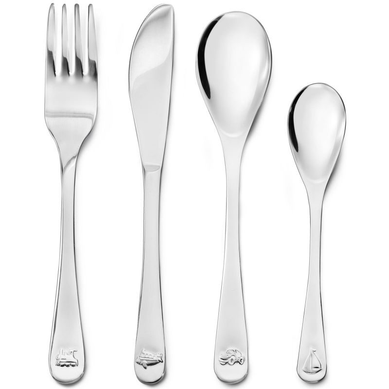 Coffret couverts Véhicules (4 pièces) Zilverstad