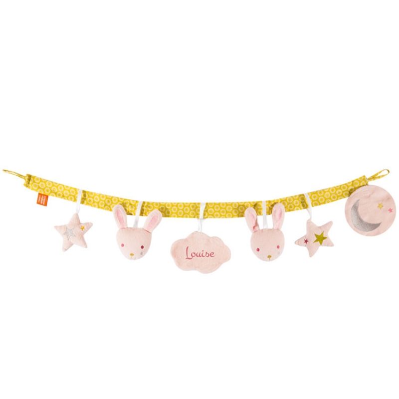 Guirlande décorative Lapin personnalisable (90 cm) L'oiseau bateau