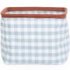 Panier de rangement Vichy sage (25 x 20 cm) - Childhome