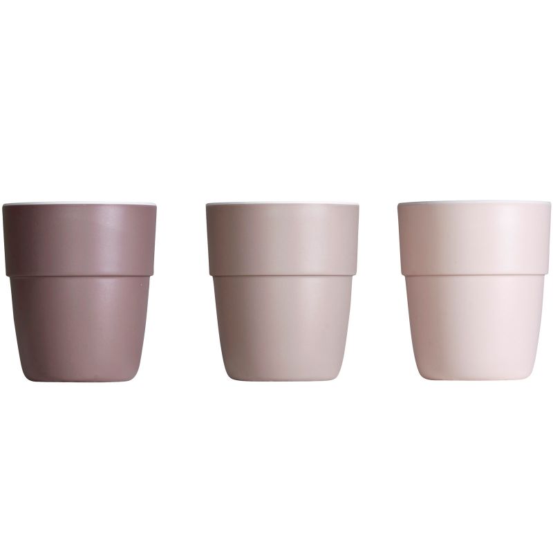 Lot de 3 gobelets Yummy rose (160 ml) Done by Deer