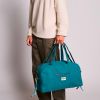 Sac à langer Basile Bleu Paon Hindbag Ambiance 2
