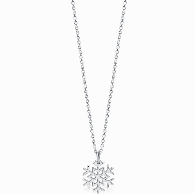 Collier Life flocon (agent 925°) Coquine