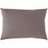 Taie d'oreiller en coton bio taupe (40 x 60 cm) - P'tit Basile Taie d'oreiller en coton bio taupe (40 x 60 cm) - P'tit Basile