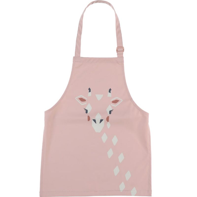 Tablier enfant Mix & Match girafe rose Noukie's