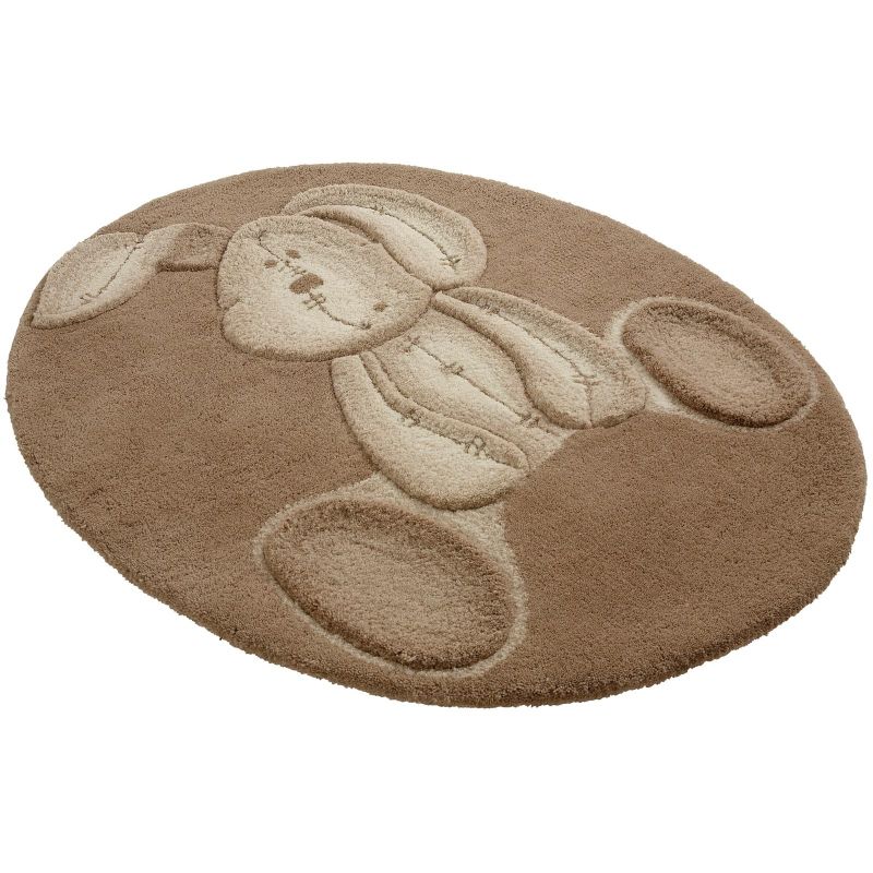 Tapis ovale Il était une fois lapin beige (97 x 76 cm) Mamas and Papas