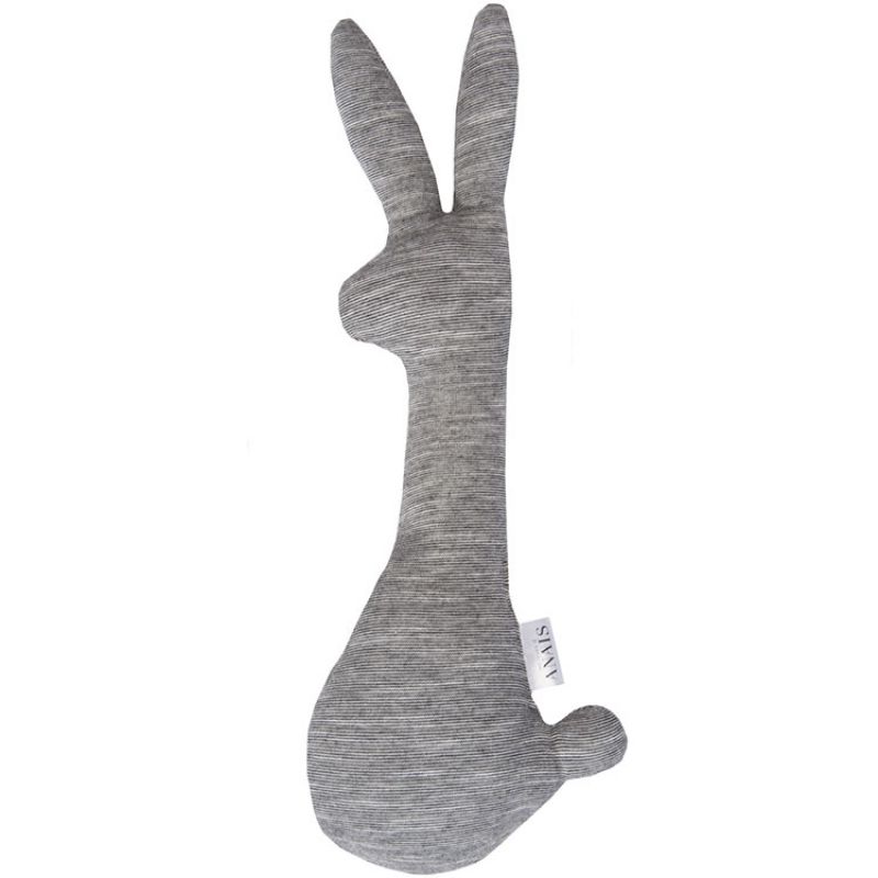Hochet lapin Slim stripes (27 cm) Les Rêves d'Anaïs