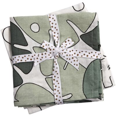 Lot de 2 langes Tiny tropics (70 x 70 cm) Done by Deer
