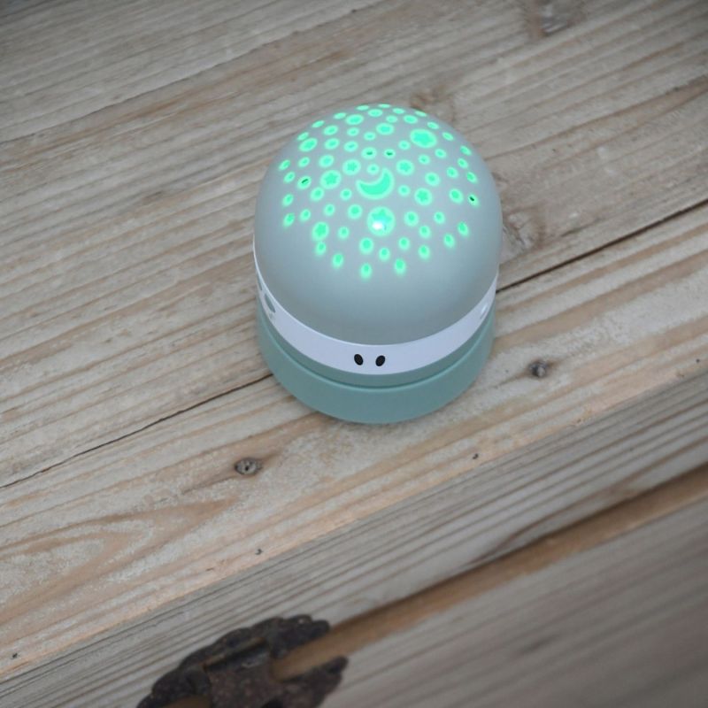 Veilleuse nomade Pixie Projector Vert Sauge Béaba Ambiance 8