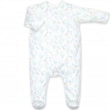 Pyjama léger jersey Bueno beige sésame (3-6 mois : 60 à 67 cm)  par Bemini