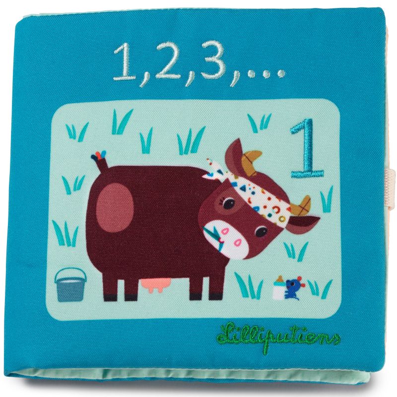 Livre bébé 1,2,3, j'apprends à compter Lilliputiens