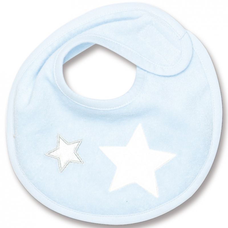 Bavoir à velcro Stary frost terry Bemini