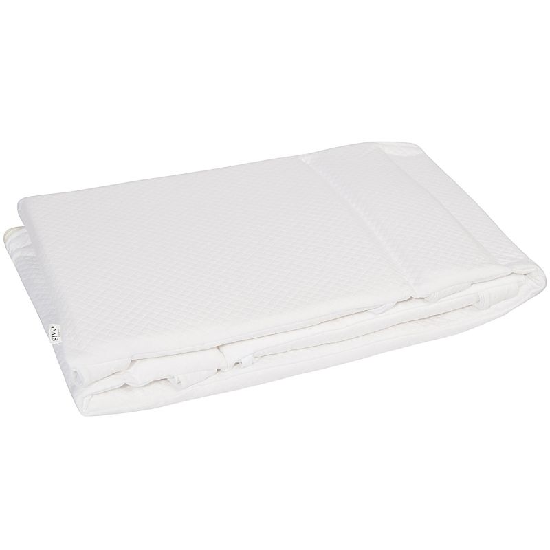 Tour de parc Diamond White (75 x 95 cm) Les Rêves d'Anaïs