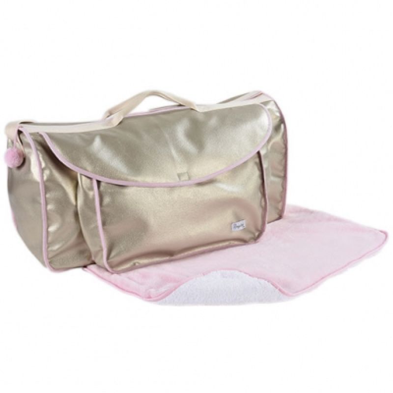 Grand sac à langer Beryl rose Maison Nougatine
