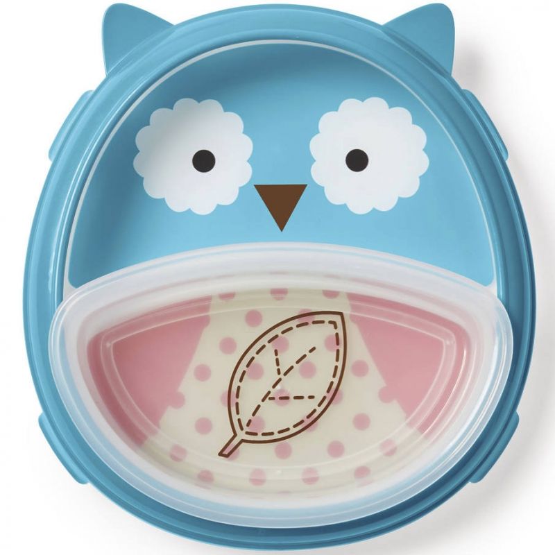 Assiette évolutive + bol hibou Skip Hop