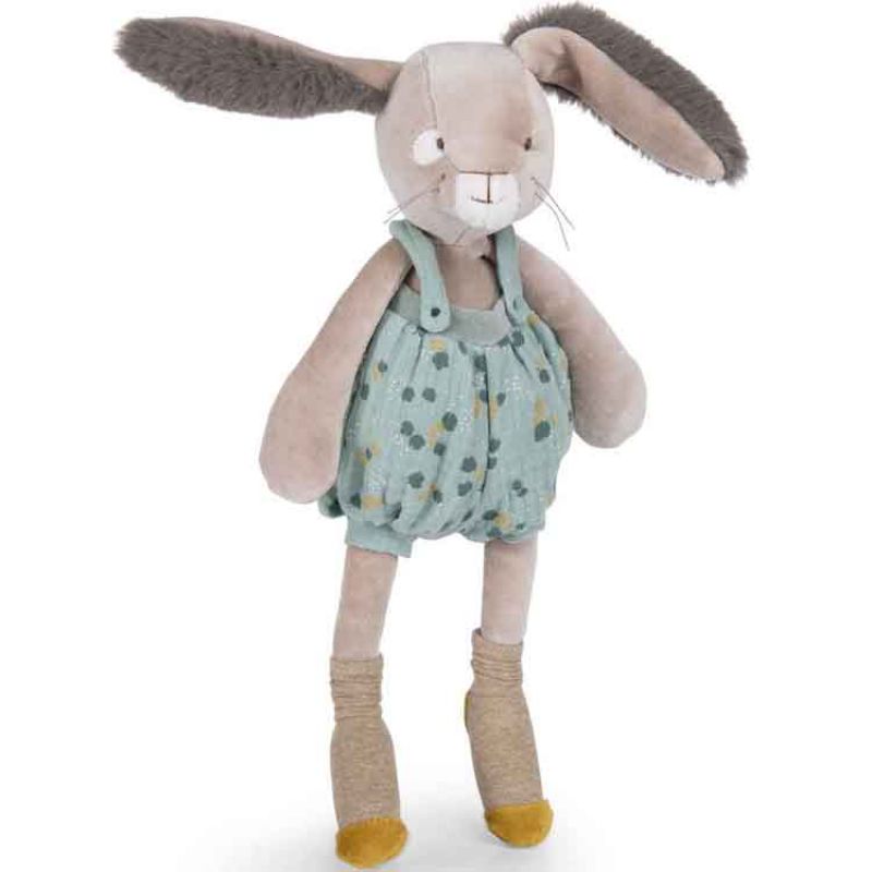 Peluche lapin sauge Trois petits lapins (38 cm) Moulin Roty