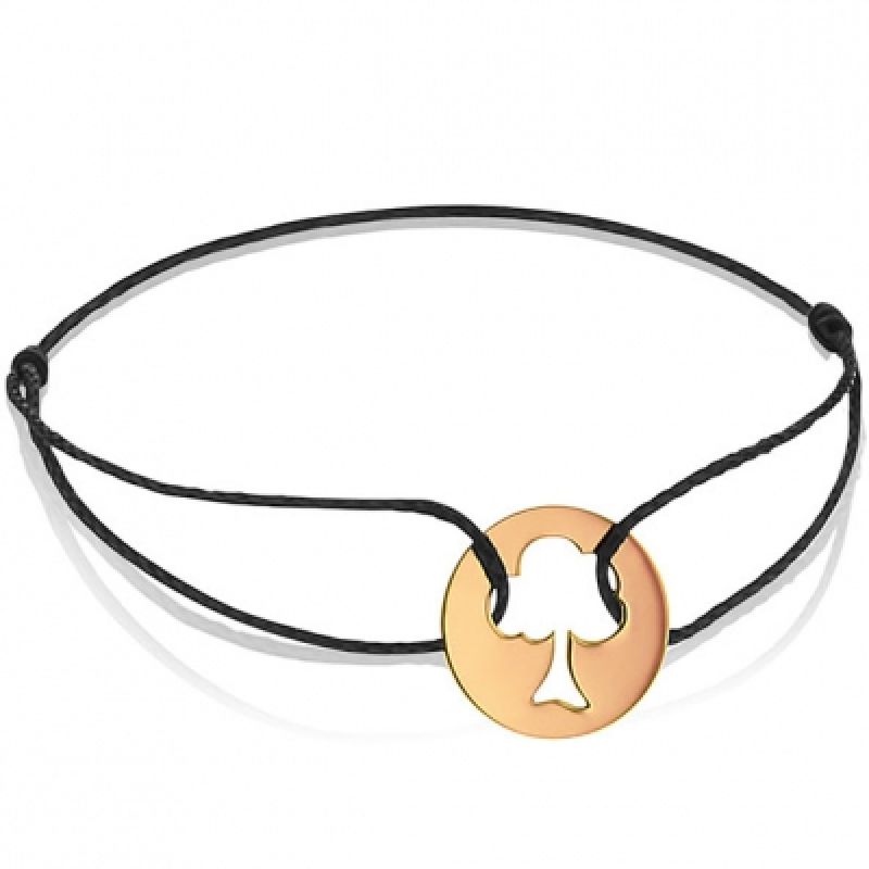 Bracelet cordon enfant Arbre de Vie (or rose 750°) Maison Augis