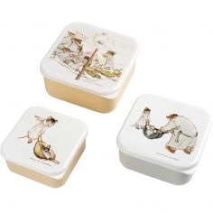 Set de 3 lunch box Ernest et Célestine - Petit Jour Paris