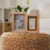 Cadre photo empreintes Duo Daisy Ochre  par Petit Artichaut