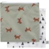 Lot de 2 Pochettes à goûter Little Forest Renard (1 L) Lässig Produit 1