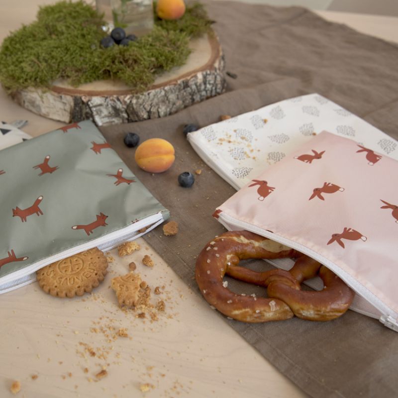 Lot de 2 Pochettes à goûter Little Forest Renard (1 L) Lässig Ambiance 8