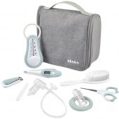 Trousse de toilette green blue (9 accessoires)