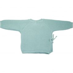 Brassière en maille Vert sauge (0-1 mois)