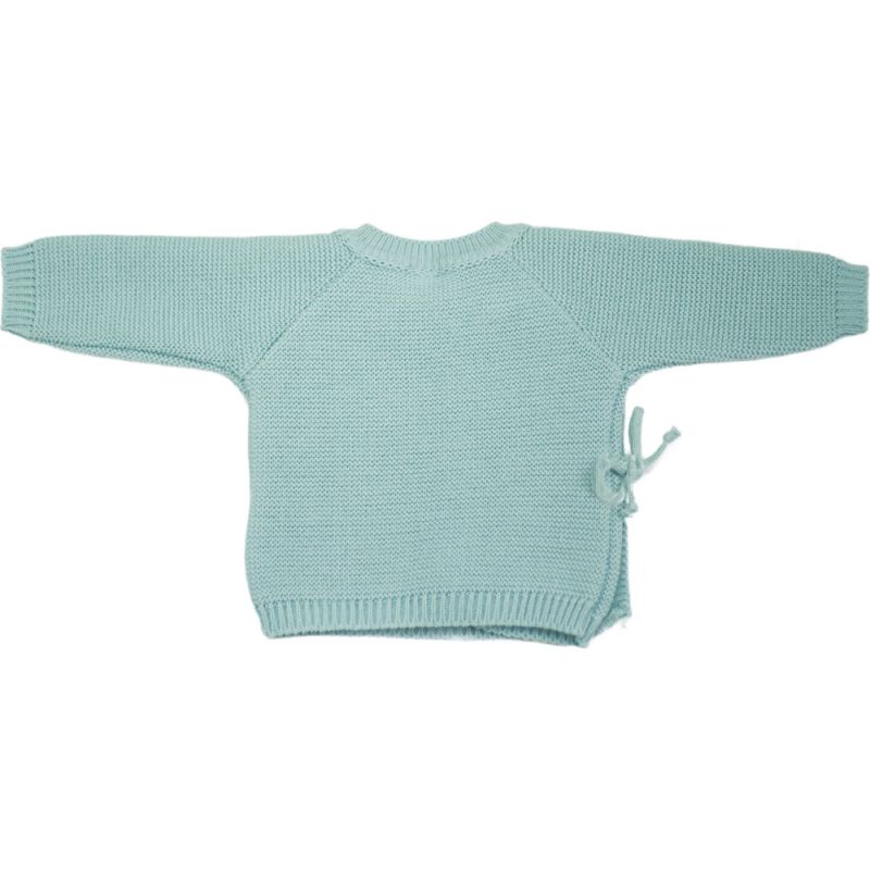 Brassière en maille Vert sauge (0-1 mois) Trois Kilos Sept Produit 2