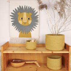 Tenture murale lion Jaggo