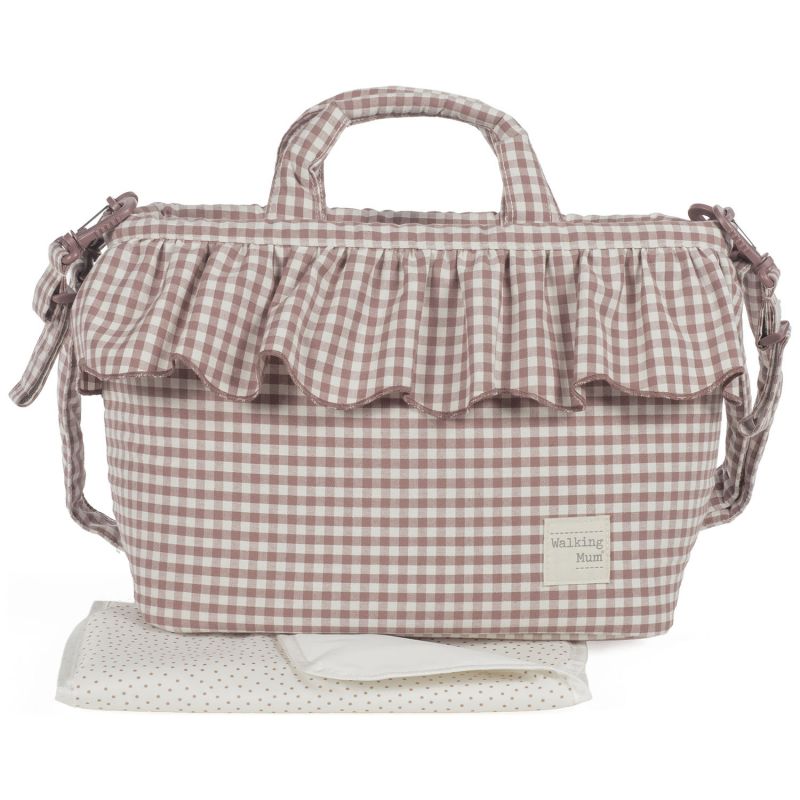 Sac à langer Praliné Vichy Moka Walking Mum Produit 1