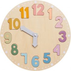 Horloge en bois - Jabadabado