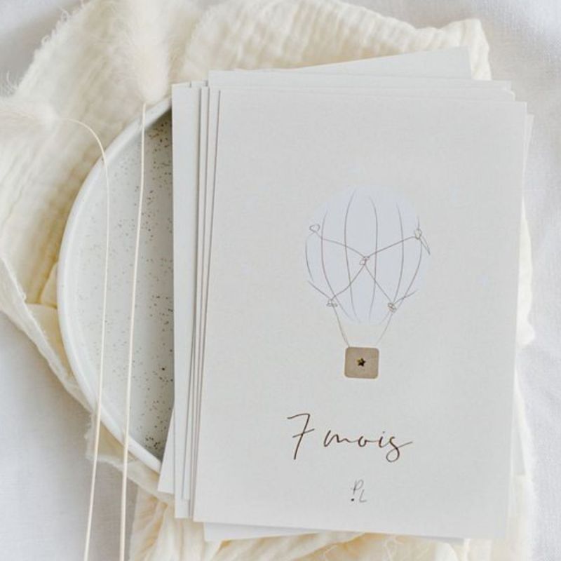 Cartes étapes grossesse 9 Mois Pleine Lune Produit 4