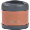 Thermoportion inox isotherme mineral grey, terracotta (500 ml) - Béaba