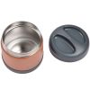 Thermos alimentaire en Inox mineral grey terracotta (500 ml) Béaba Produit ouvert 2