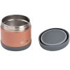 Thermoportion inox isotherme mineral grey, terracotta (500 ml)  par Béaba