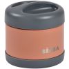 Thermoportion inox isotherme mineral grey, terracotta (500 ml)  par Béaba