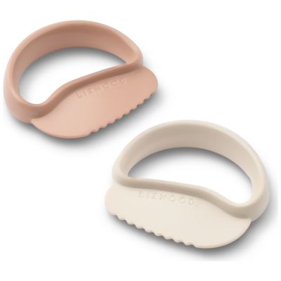 Lot de 2 couteaux d'apprentissage Riven Pale Tuscany-Sandy