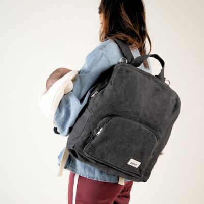 Sac à dos à langer Nomade Noir