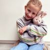 Lapin Lucas (20 cm assis) Orange Toys Ambiance 2