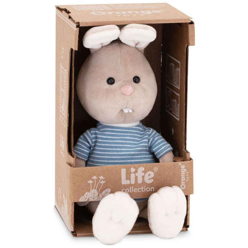 Lapin Lucas (20 cm assis) Orange Toys Packaging 7