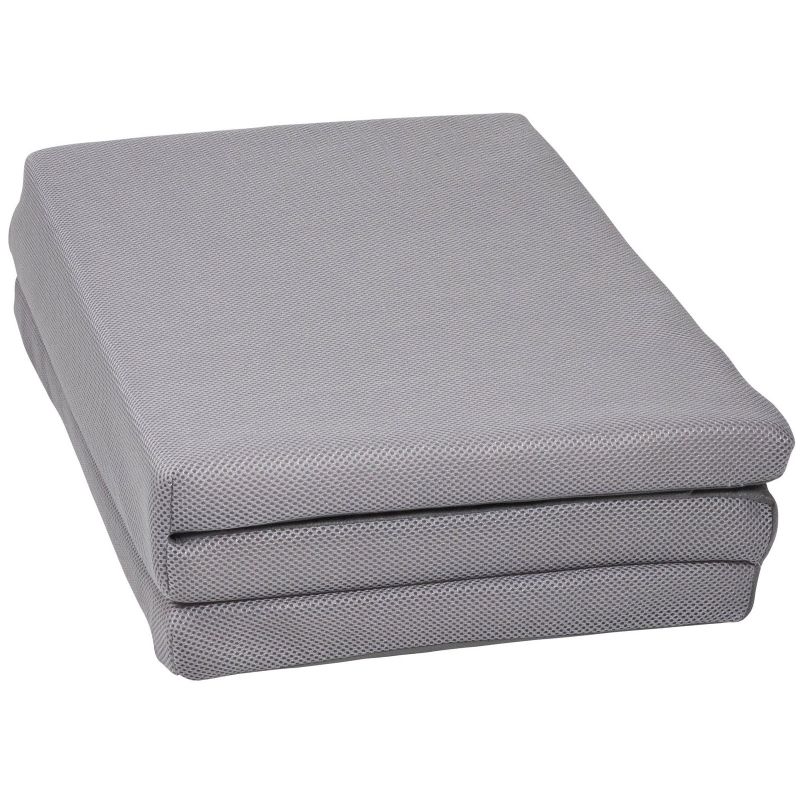 Matelas de voyage pliant Air+ gris Candide