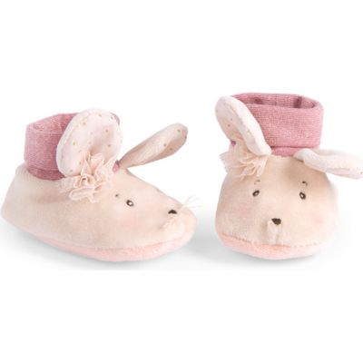 Chaussons souris La petite école de danse (0-6 mois)  par Moulin Roty