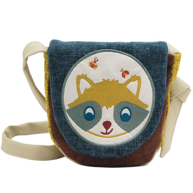 Sac bandoulière enfant Tchikis 3 Raton Laveur L'oiseau bateau Produit 1