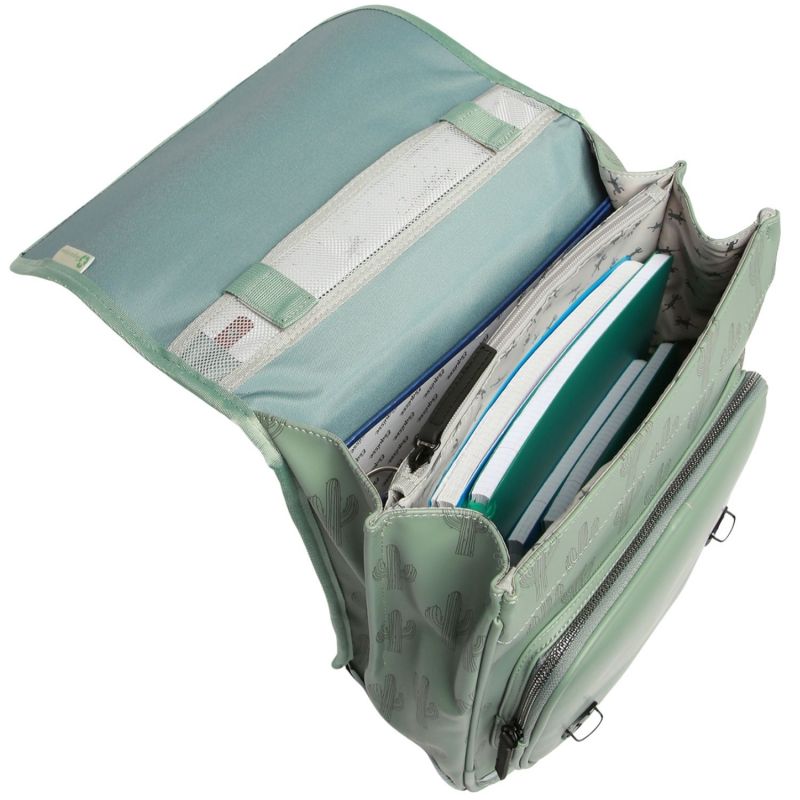Sac à dos Green Cactus (39 cm) Caméléon Produit ouvert 4