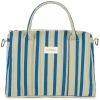 Sac pour poussette Stories Édition limitée Green blue stripes Nobodinoz Produit 3